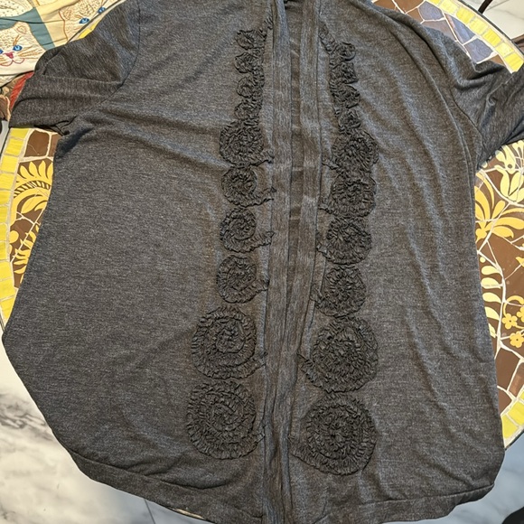 FOREVER FASHION EMBELLISHED DUSTER SZ: PL - Picture 5 of 8